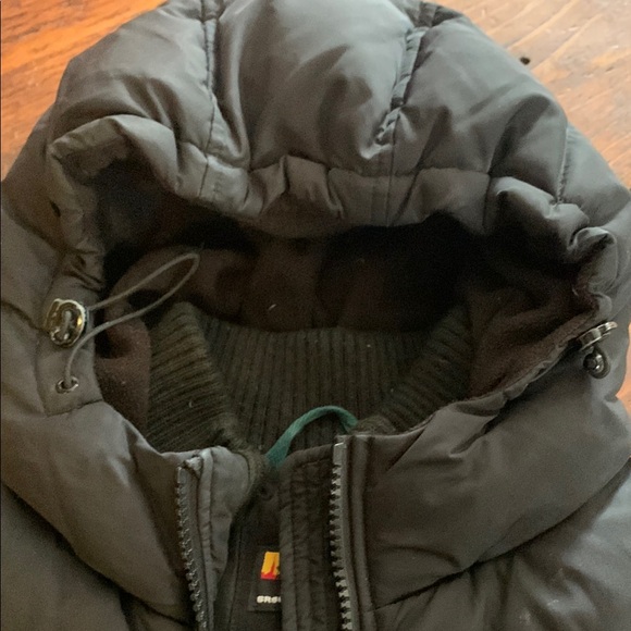 Women's Black Quilted Coat - Picture 6 of 9